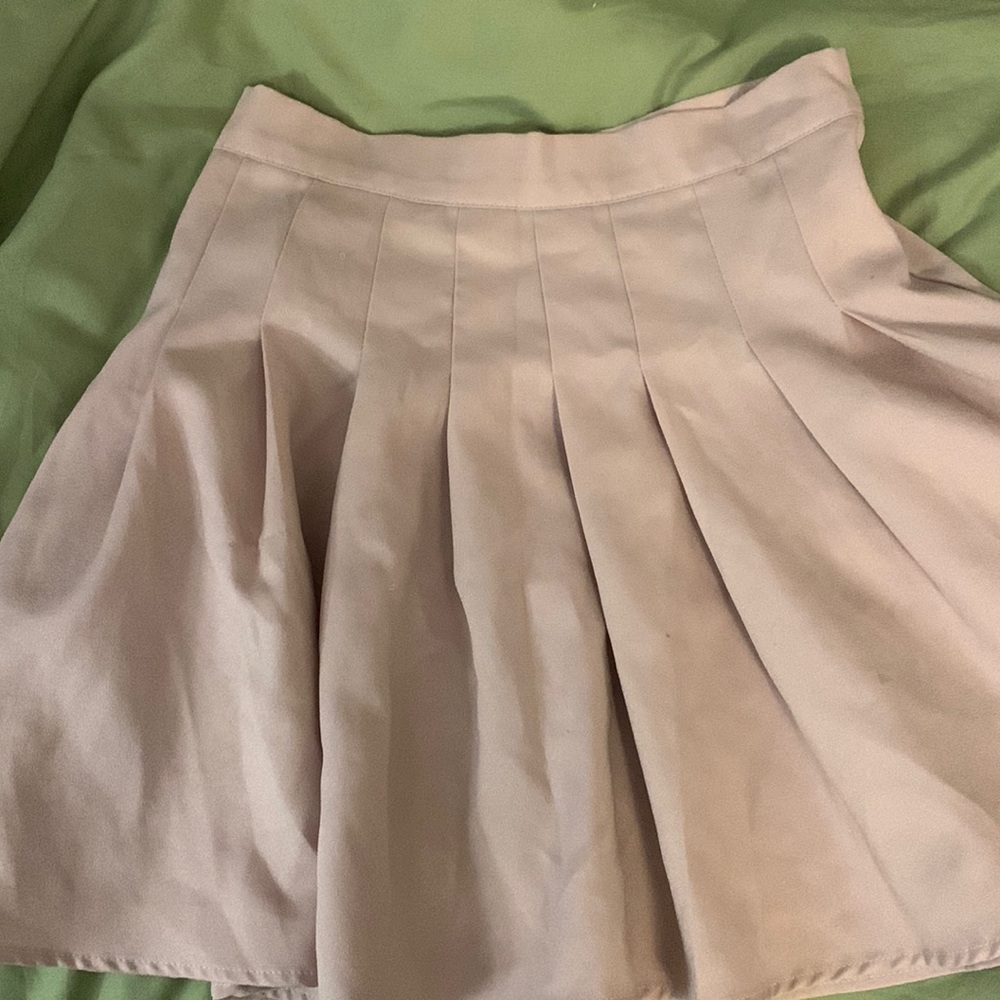 Romwe pink tennis skirt